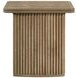 Adina Distressed Light Brown Square End Table