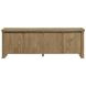 Adina Distressed Light Brown 70" TV Stand with 4 Doors