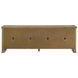 Adina Distressed Light Brown 70" TV Stand with 4 Doors