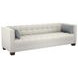 Emilia Ivory 98" Sofa with Pillows