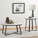 Hugo White And Matte Black Coffee Table 