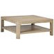 Solano Weathered Mango Square Occassional Table Set