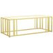 Adri Matte Brass Coffee Table