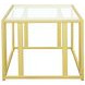 Adri Matte Brass Coffee Table