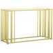 Adri Matte Brass Sofa Table 