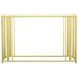 Adri Matte Brass Sofa Table 
