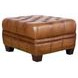 Haworth Saddle Leather Living Room Set with Nailhead Trim