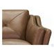 Cassie Latte Leather 62" Loveseat