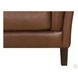 Cassie Latte Leather 62" Loveseat