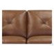 Cassie Latte Leather 62" Loveseat
