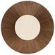 Eleana Medium Brown 66" Round Dining Table