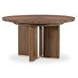 Eleana Medium Brown Extendable Oval Dining Table