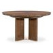 Eleana Medium Brown Extendable Oval Dining Table