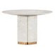 Eleana Beige 48" Round Dining Table