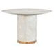 Eleana Beige 48" Round Dining Table