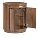 Eleana Medium Brown 2 Door Nightstand