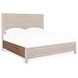 Eleana Medium Brown California King Panel Bed