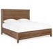 Eleana Medium Brown King Panel Bed