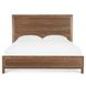 Eleana Medium Brown King Panel Bed