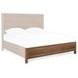 Eleana Medium Brown King Panel Bed