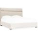 Eleana Beige Upholstered Queen Panel Bed