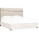 Eleana Beige Upholstered King Panel Bed