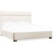 Eleana Beige Upholstered King Panel Bed