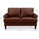 Soleil Brandy Leather Living Room Set