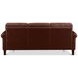 Soleil Brandy Leather 80" Sofa