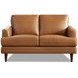 Ada Cognac Brown Leather Living Room Set