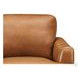 Ada Cognac Leather 80" Sofa