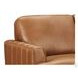 Ada Cognac Leather 80" Sofa
