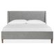Fernholt Belgian Wheat and Gray Queen Upholstered Panel Bed