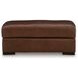 Creazzo Canyon Leather Ottoman