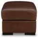 Creazzo Canyon Leather Ottoman
