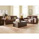 Creazzo Canyon Leather Living Room Set