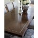 MacArthur Park Beverly Place Brown Extendable Rectangular Dining Table