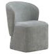 Accent Dining Sapphire Upholstered Dining Chair with Casters