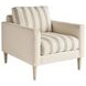 Sunset Key Marcella Beige Upholstered Accent Chair