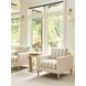 Sunset Key Marcella Beige Upholstered Accent Chair