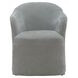 Accent Dining Sapphire Upholstered Dining Arm Chair with Casters