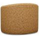 Ocean Club Kava Orange Upholstered Swivel Chair
