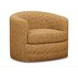 Ocean Club Kava Orange Upholstered Swivel Chair