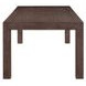 Cascade Falls Satin Espresso 100" Extendable Rectangular Dining Table
