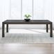 Cascade Falls Satin Espresso 100" Extendable Rectangular Dining Table
