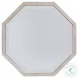 Ariana Silver Leaf Rochelle Octagonal Storage Table