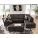 Coralene Onyx Performance Fabric Upholstered Rectangular Oversized Accent Ottoman