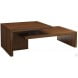 Kitano Dark Umber Cascade Rectangular Cocktail Table