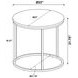 Lainey Grey And Gunmetal End Table