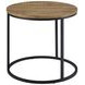 Lainey Mango Round End Table